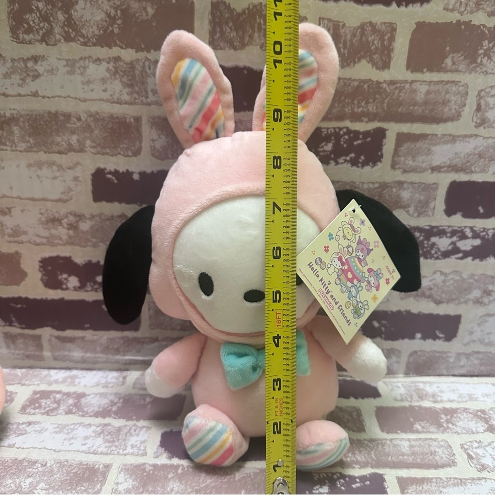 Hello Kitty And Friends POCHACCO Stuffed Bunny Plush toy 10” - Picture 8 of 8